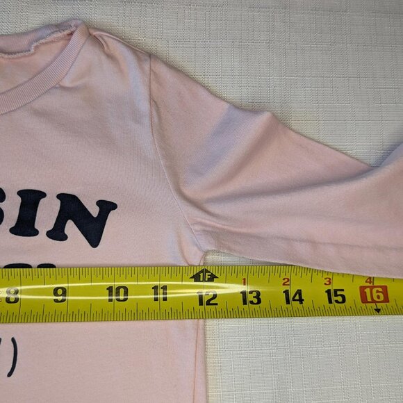 Carter's Pink‎ Long Sleeve 'Cousin Crew For Life' Girls T Shirt - Picture 4 of 6